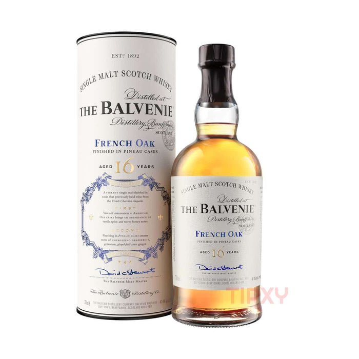 The Balvenie - 16 Year Old French Oak Single Malt Scotch - TIPXY