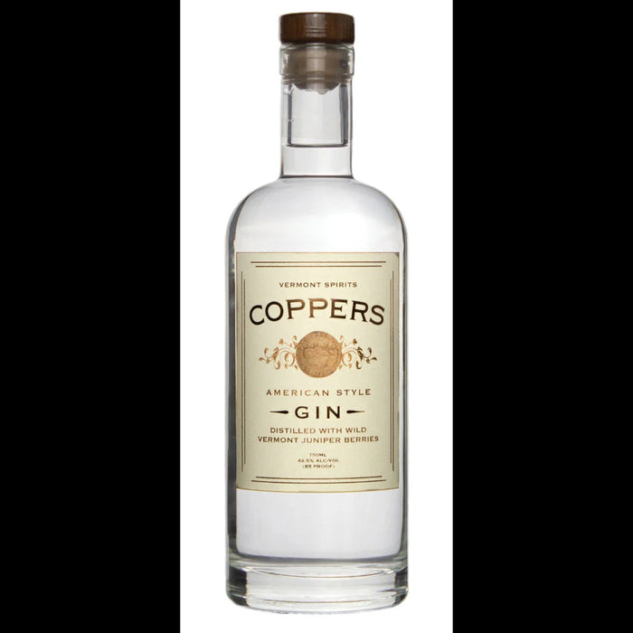 Vermont Spirits - Coppers American Style Gin - TIPXY