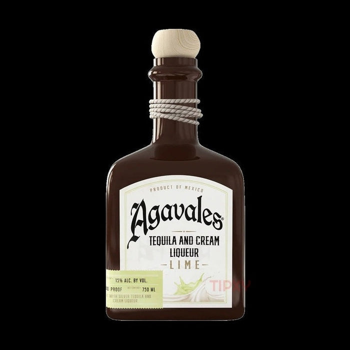 Agavales - Tequila and Cream Liqueur Lime - TIPXY