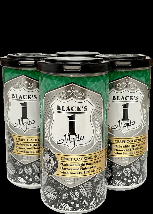 Black Cocktails - Blacks 1 Mojito Craft Cocktail Mojito (4 Pack) - TIPXY