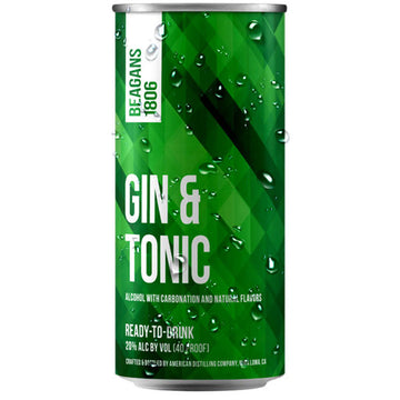 Beagans 1806 - Gin and Tonic 4 Pack - TIPXY
