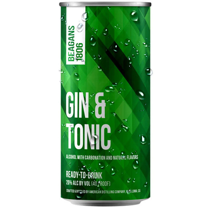 Beagans 1806 - Gin and Tonic 4 Pack - TIPXY