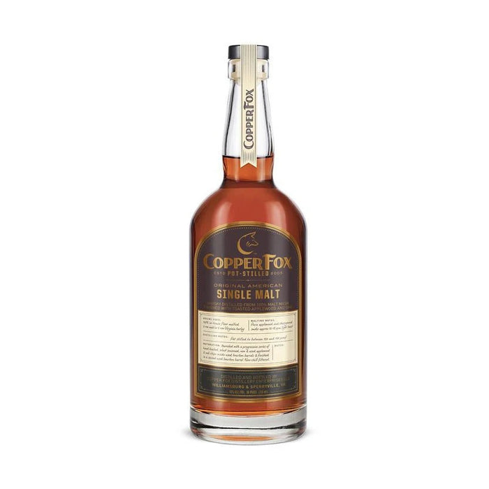 Copper Fox - Pot Stilled Peachwood American Single Malt - TIPXY