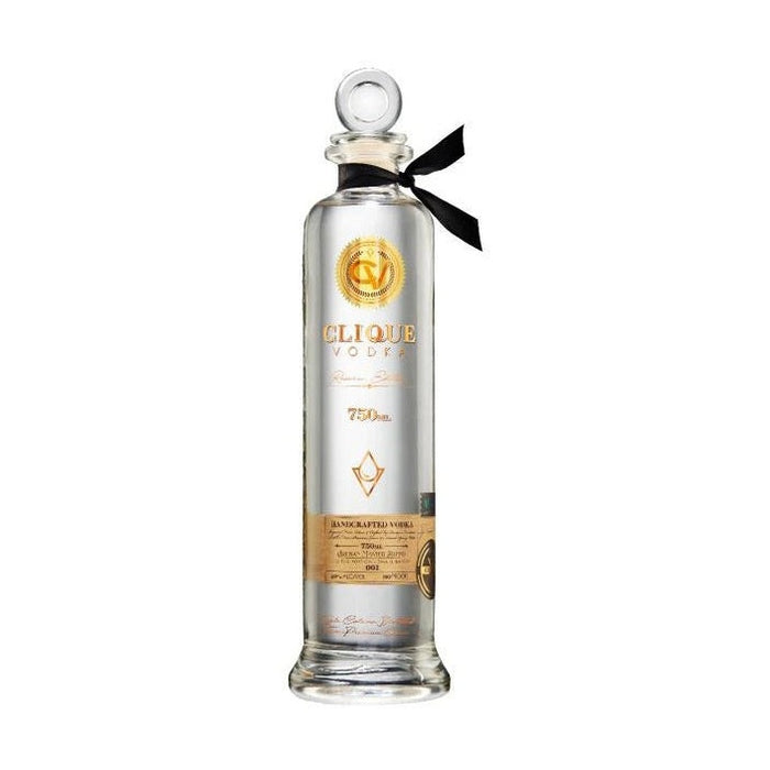 Clique Reserve Edition Handcrafted Vodka Artisan Master Blend Limited Edition Small Batch 001 - TIPXY