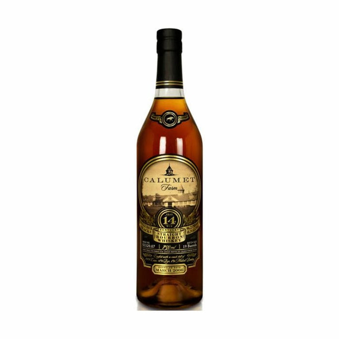 Calumet Farm - Single Rack Black 14 Year Old Bourbon Whiskey - TIPXY