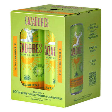 Cazadores - Margarita 4pack - TIPXY