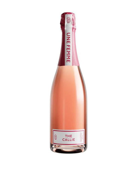 Une Femme - The Callie Mini California Sparkling Rose Wine (187ml Bottle) - TIPXY