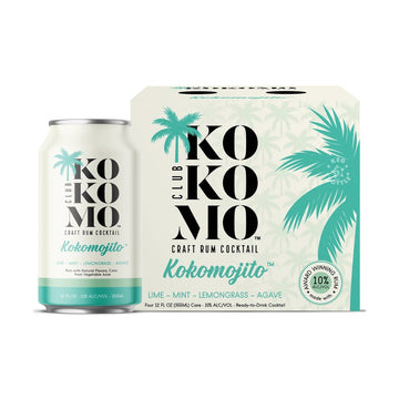 Club Kokomo - Kokomojito Craft Rum Ready to Serve Cocktail (4 pack) - TIPXY