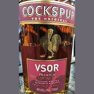 Cockspur - The Original VSOR Rum - TIPXY