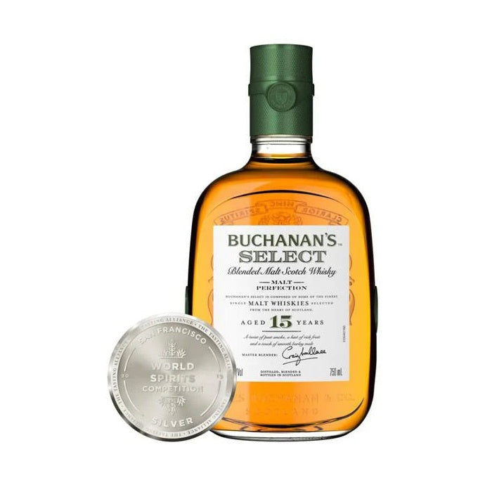 Buchanans 15 Year Old Blended Malt Scotch Whisky - TIPXY