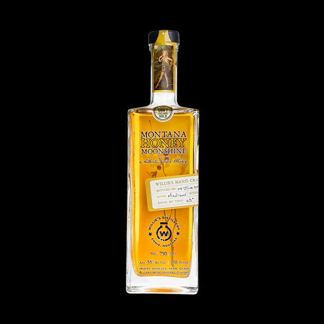 Willies Distillery - Montana Honey Moonshine - TIPXY