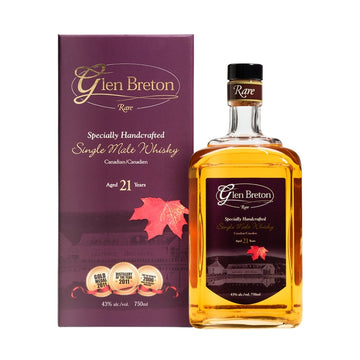 Glen Breton - 21 Year Old Canadian Single Malt Whisky - TIPXY