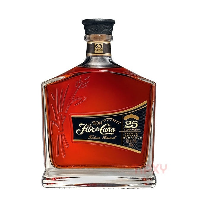 Flor de Cana - 25 Year Old Naturally Aged Rum - TIPXY