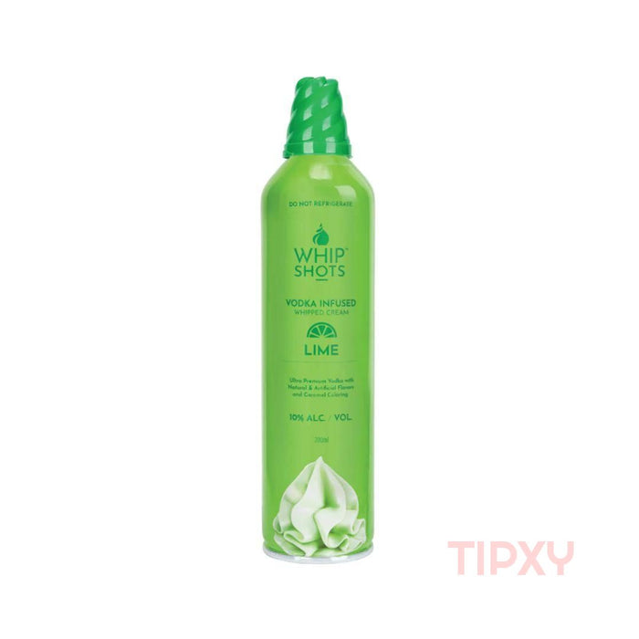 Whip Shots - Vodka infused Lime Whipped Cream - TIPXY