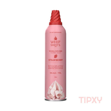 Whip Shots - Vodka Infused Strawberry Whipped Cream - TIPXY