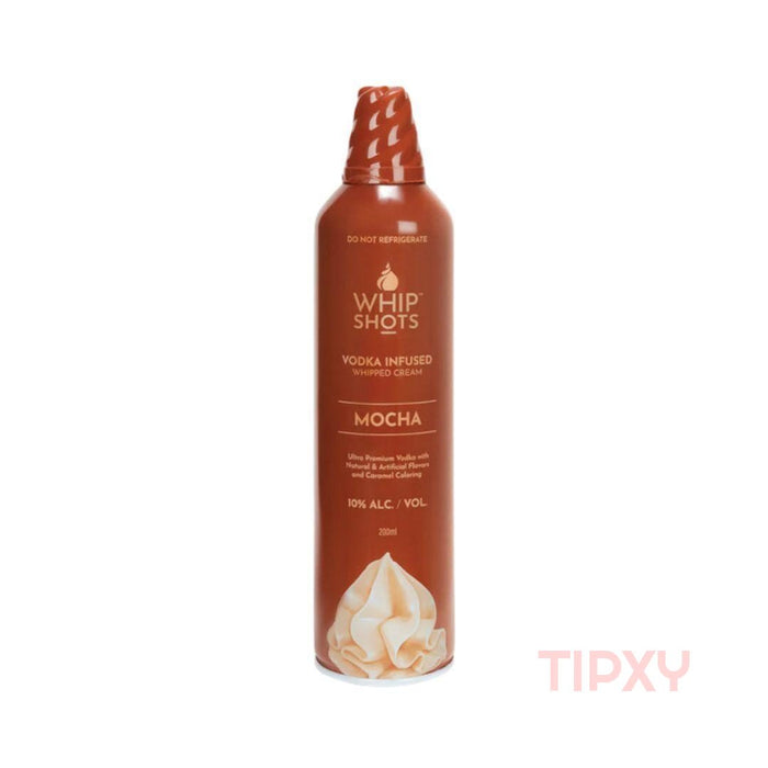 Whip Shots - Mocha Vodka Infused Whipped Cream - TIPXY