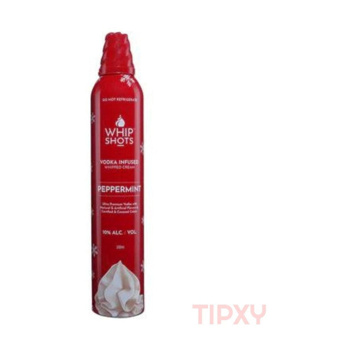 Whip Shots - Vodka Infused Peppermint Whip Cream - TIPXY