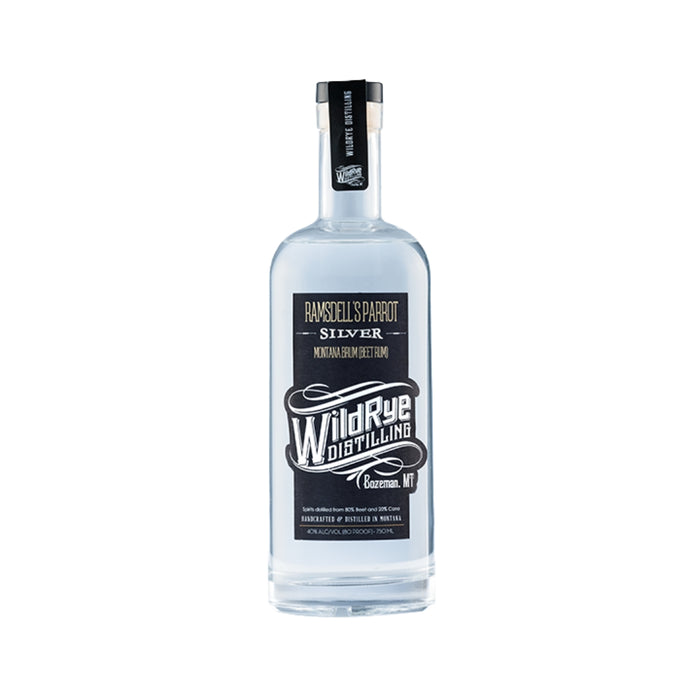 Wildrye Distilling - Ramsdell's Parrot Silver Rum - TIPXY