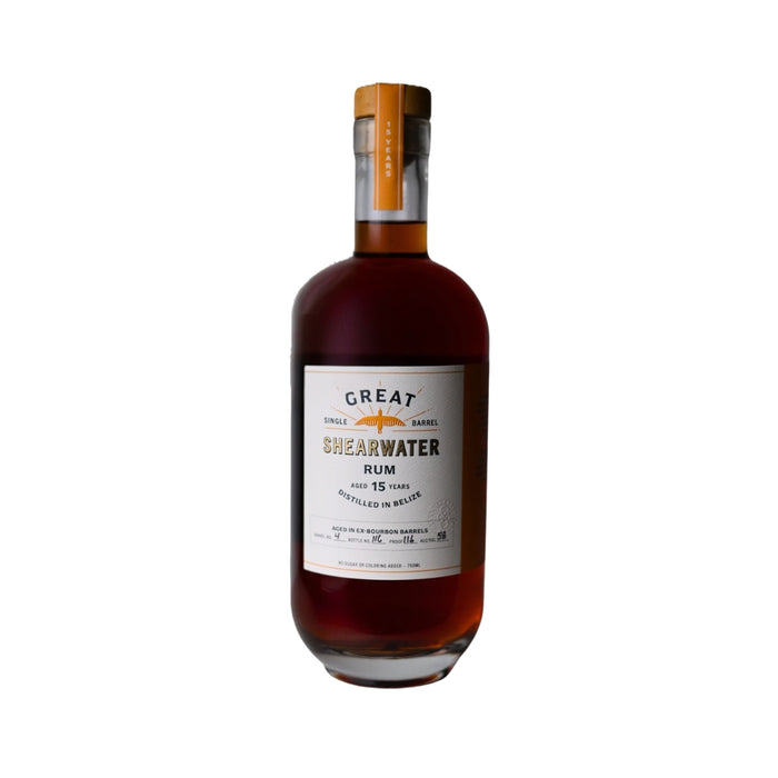 Great Shearwater Rum - 15 Year Belize Single Barrel Rum Barrel No. 4