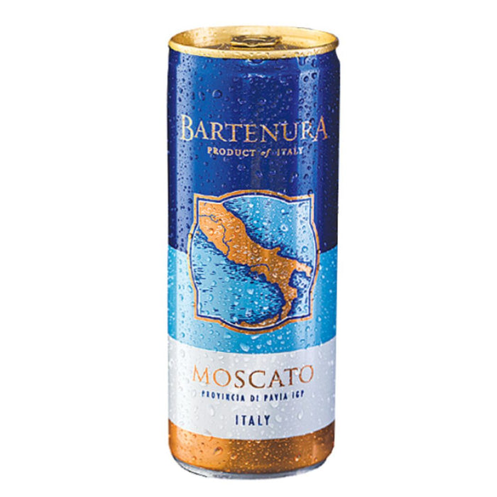 Bartenura - Moscato Ready to Serve White Wine in a Can - TIPXY