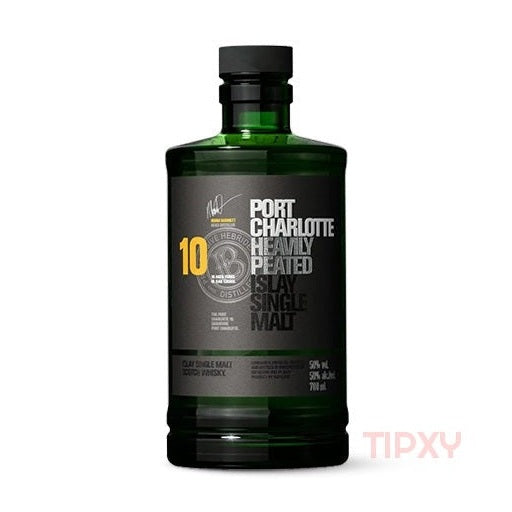 Port Charlotte - Heavily Peated Islay Scotch Whisky 10 Year Old - TIPXY