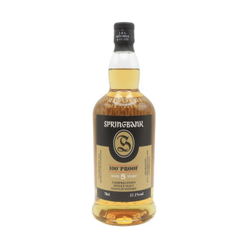 Springbank - 5 Year Old 100 Proof Campbeltown Single Malt Scotch Whisky - TIPXY