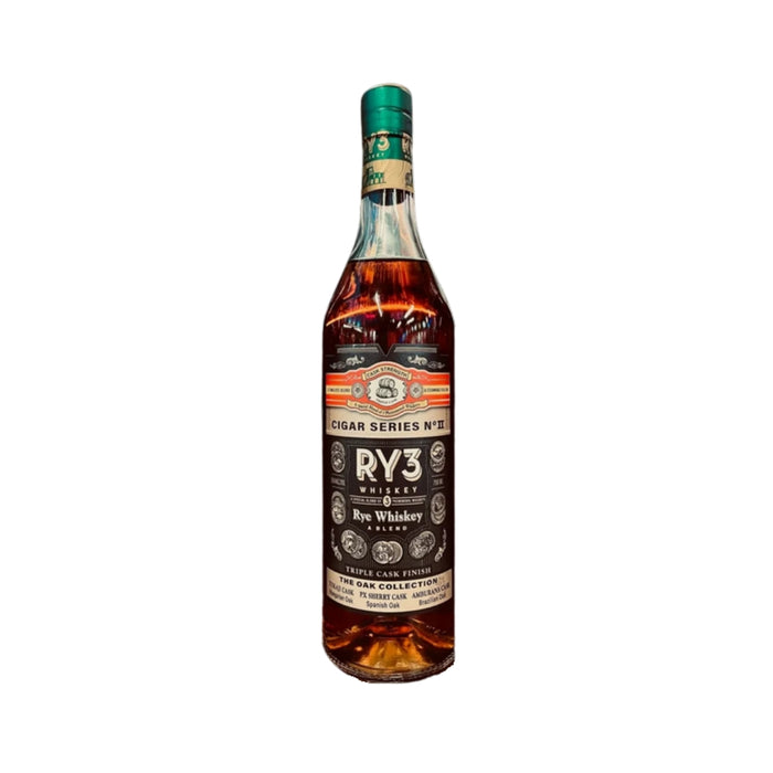 RY3 - Cigar Series No II The Oak Collection Rye Whiskey - TIPXY