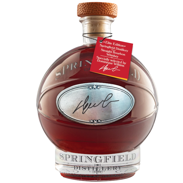 Cooperstown Distillery - Springfield Elite Edition Dominique Wilkins Straight Bourbon Whiskey (Basketball Decanter) - TIPXY