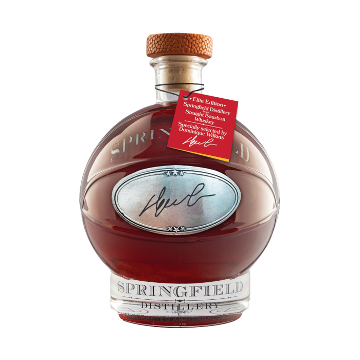 Cooperstown Distillery - Springfield Elite Edition Dominique Wilkins Straight Bourbon Whiskey (Basketball Decanter) - TIPXY