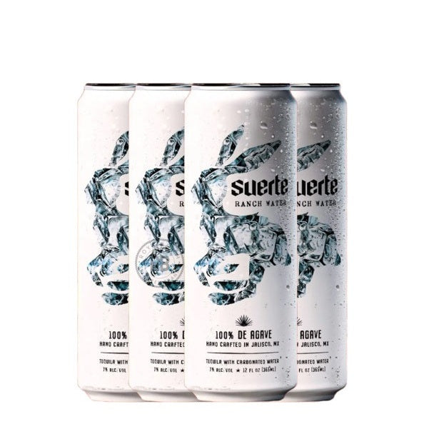 Suerte Tequila - Paloma Ready to Serve Cocktail (4 Pack Cans) - TIPXY