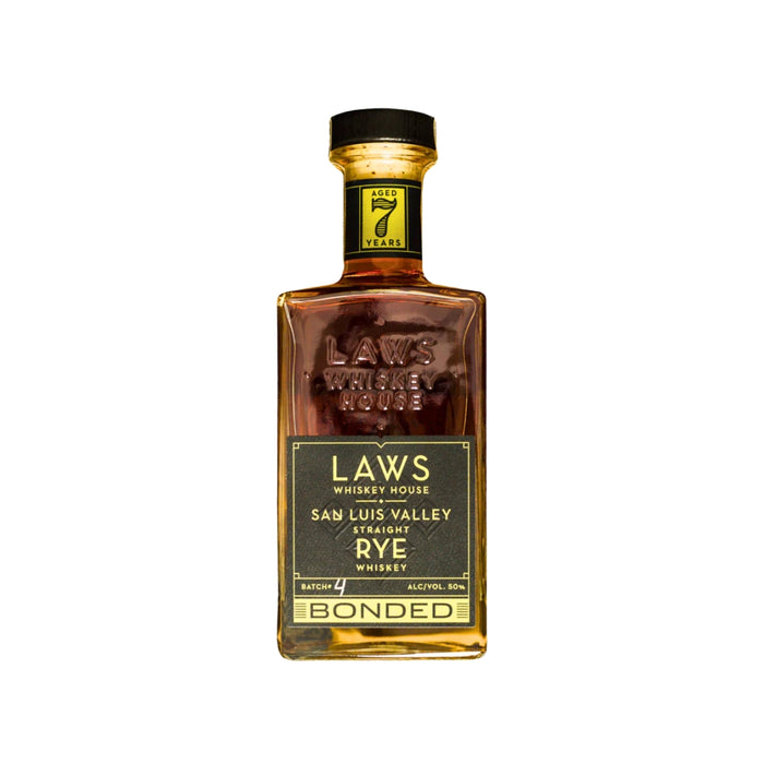 Laws Whiskey House - San Luis Valley Bottled in Bond Rye Whiskey - TIPXY