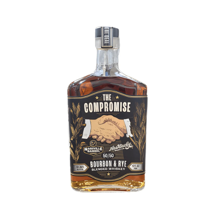 Nashville Barrel Co. X Nashtucky Whiskey Co. - The Compromise 50/50 Bourbon & Rye Blended Whiskey - TIPXY