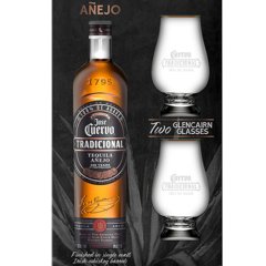 Jose Cuervo - Traditional Anejo Glencairn Two Glasses - TIPXY