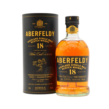 Aberfeldy - 18 Year Old Single Malt Scotch Whisky Wine Cask Series Sangiovese Finish - TIPXY
