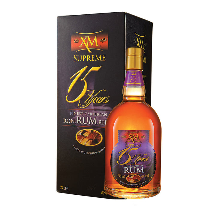 XM - Supreme 15 Year Old Rum - TIPXY