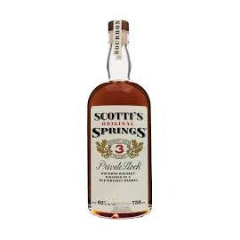 Scotti's Original Springs - 3 Year Private Stock Barrel Aged Bourbon Finished in Rye Barrels - TIPXY