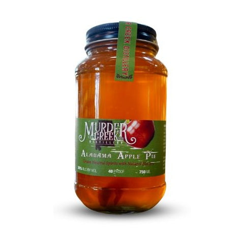 Murder Creek Distillery - Alabama Apple Pie Moonshine - TIPXY
