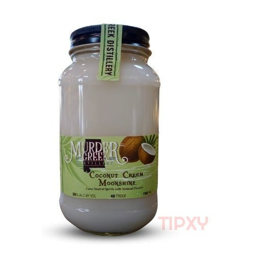 Murder Creek Distillery - Coconut Cream Moonshine - TIPXY