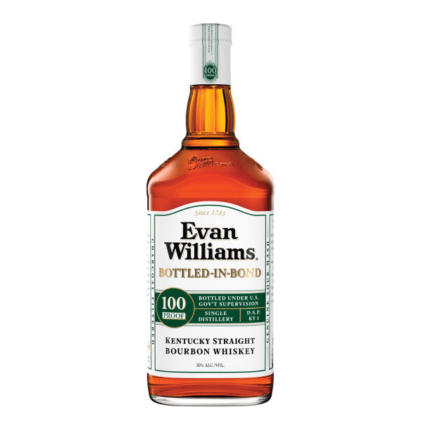 Evan William - Bottled In Bond Kentucky Straight Bourbon Whiskey - TIPXY