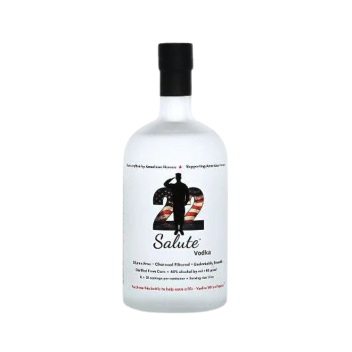 22 Salute - Vodka 'With a Purpose' - TIPXY