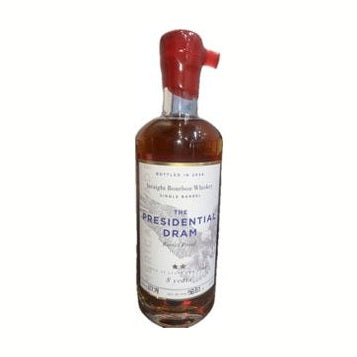 The Presidential Dram - Single Barrel Straight Bourbon Proof 113.96 - TIPXY