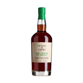 Savage & Cooke - Cask Finished Rye - TIPXY