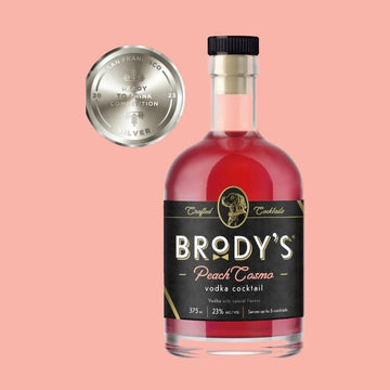 Brody's - Peach Cosmo Vodka Ready to Drink Cocktail - TIPXY