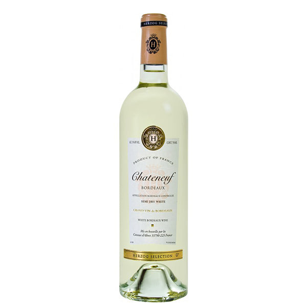 Herzog Selection - Chateneuf Semi Dry White Bordeaux Wine