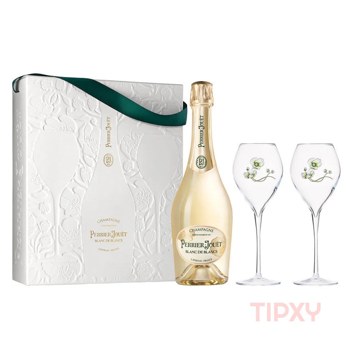 Perrier Jouet - Blanc de Blanc Brut Gift set - TIPXY