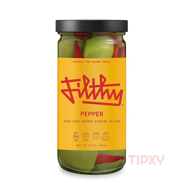 Filthy Foods - Pepper Olives - TIPXY