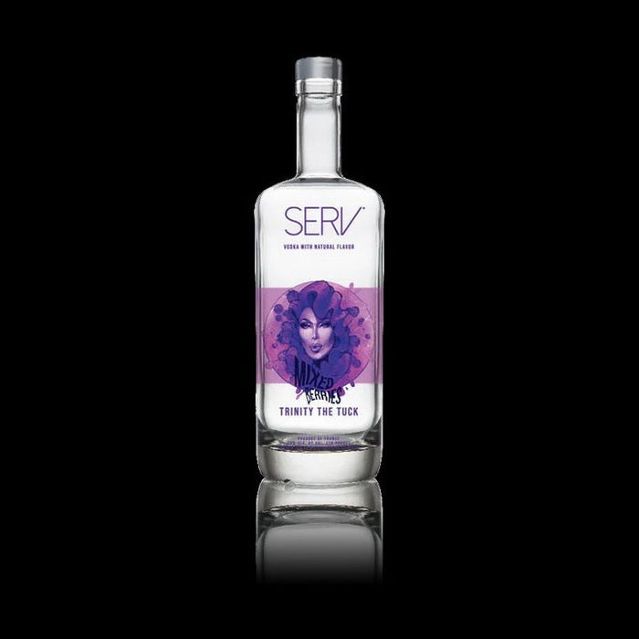 SERV Vodka With Natural Flavor - Mixed Berries - TIPXY
