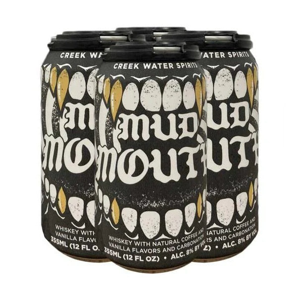 Creek Water - Mud Mouth Natural Coffee Vanilla Carbonation Flavor (4 Pack) - TIPXY