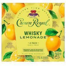 Crown Royal - Whisky Lemonade Ready to Drink Cocktail (4 Pack) - TIPXY