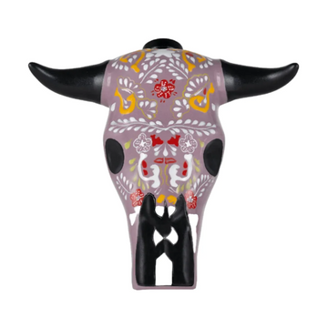 Los Azulejos - Trophy Head Horns Añejo Tequila (Purple) - TIPXY